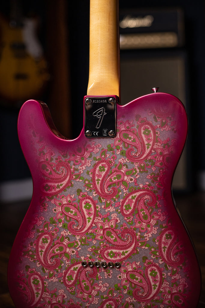 Fender Vintage Custom '68 Paisley Telecaster Electric Guitar -  Pink Paisley