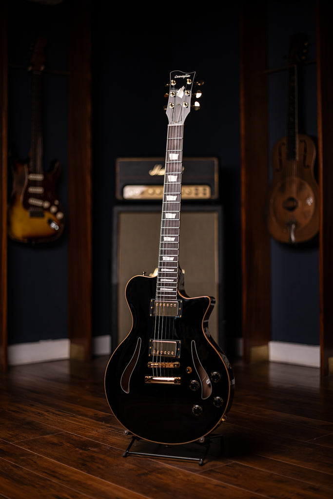 Carneglia Senora Electric Guitar - Ebony