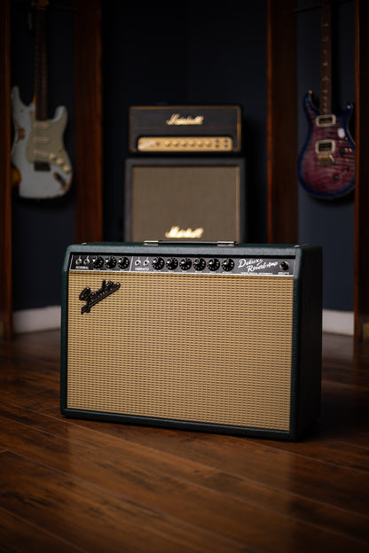 Fender ‘65 Deluxe Reverb 22-watt 1x12” Tube Combo Amp - British Racing Green