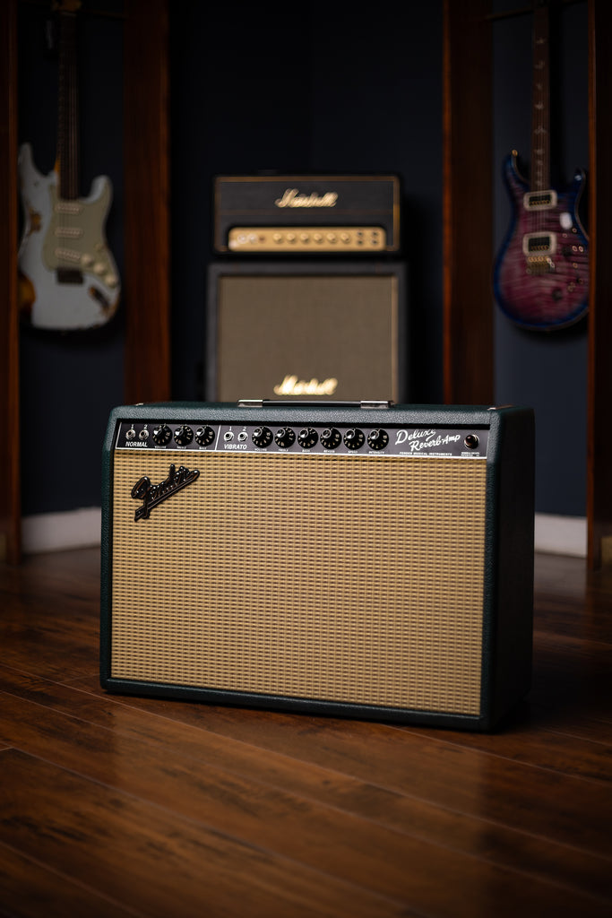 Fender ‘65 Deluxe Reverb 22-watt 1x12” Tube Combo Amp - British Racing Green