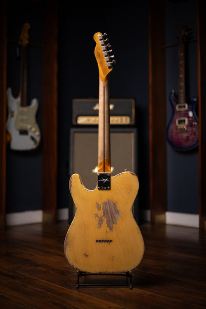 Fender Custom Shop 1951 Nocaster Super Heavy Relic Telecaster Electric Guitar - Super Faded Aged Nocaster Blonde