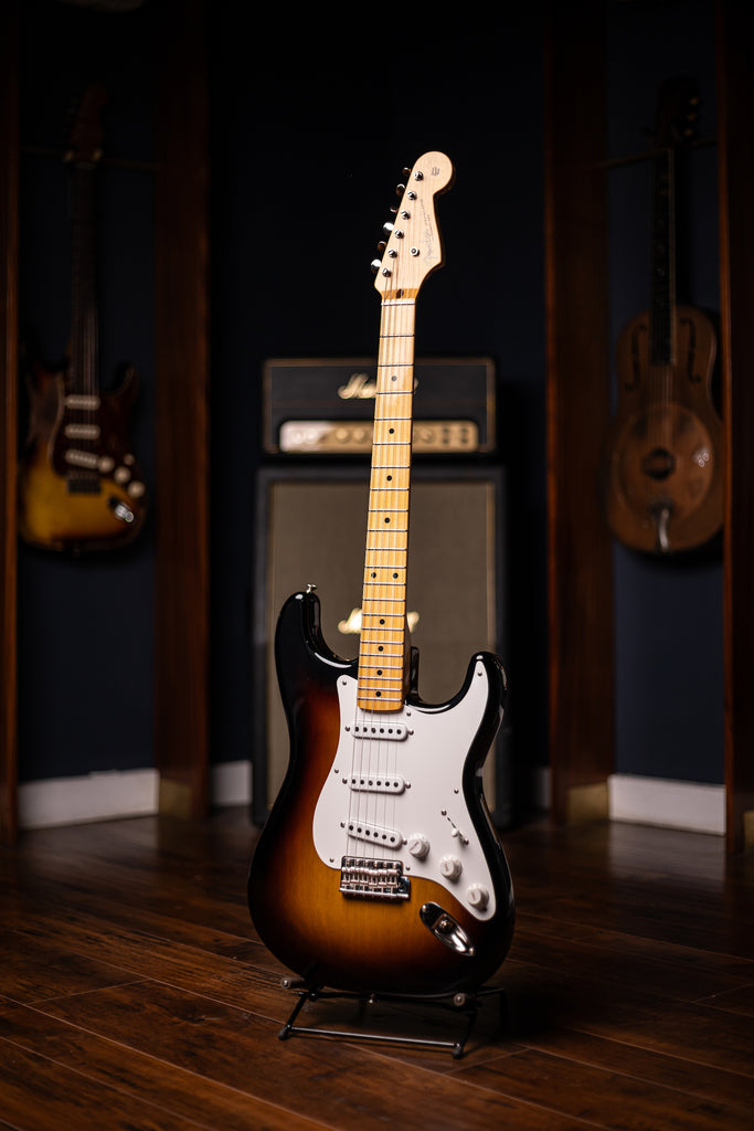 Fender Custom Shop Vintage Custom 1955 Stratocaster NOS Electric Guitar - Wide-Fade 2-Color Sunburst