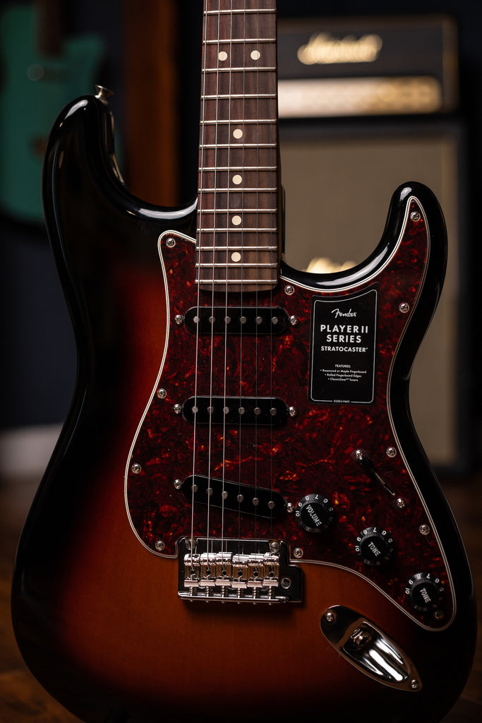 Fender Player II Stratocaster Electric Guitar - Limited-edition Sparkle 3-color Sunburst