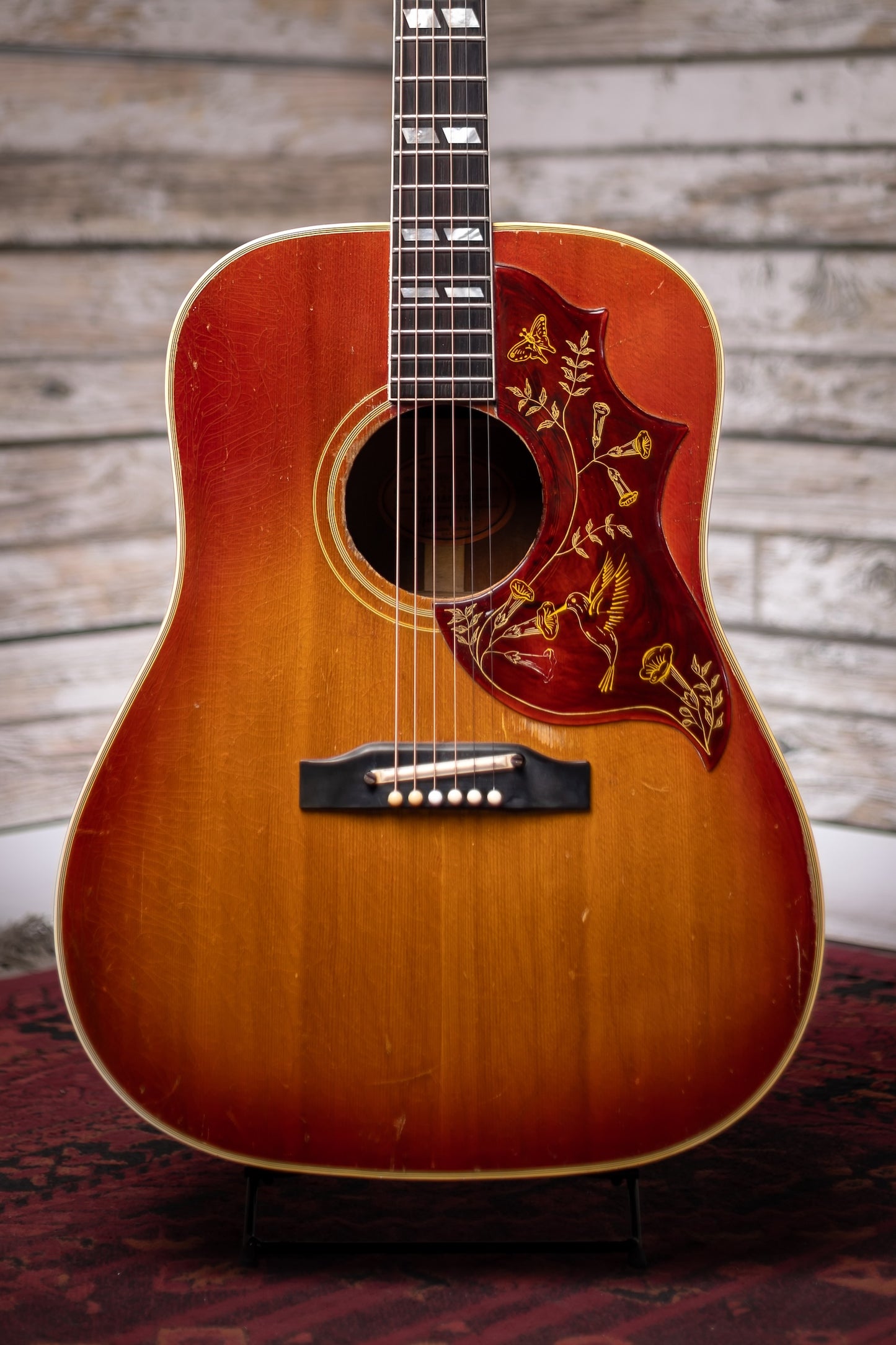 1963 Gibson Hummingbird – Cherry Sunburst