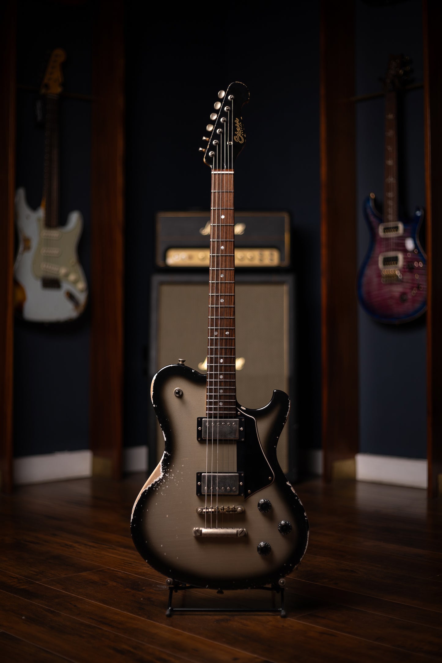Starr Guitars Hustler Electric Guitar - Silver Burst