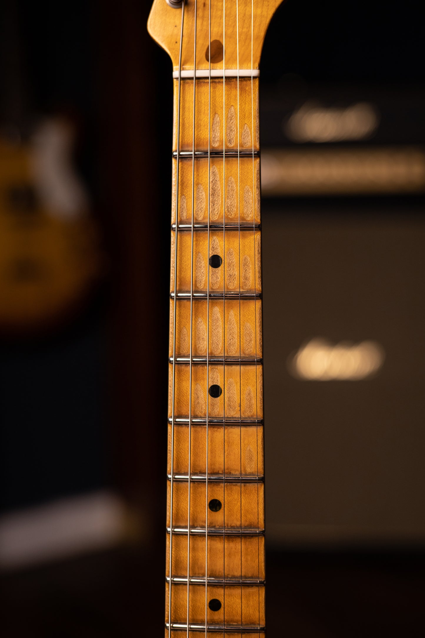 Fender Custom Shop Limited-Edition Fat '50s Stratocaster Relic Electric Guitar - Super Faded Aged Sea Foam Green