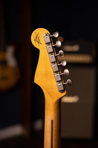 Fender Custom Shop Limited-Edition Fat '50s Stratocaster Relic Electric Guitar - Super Faded Aged Sea Foam Green