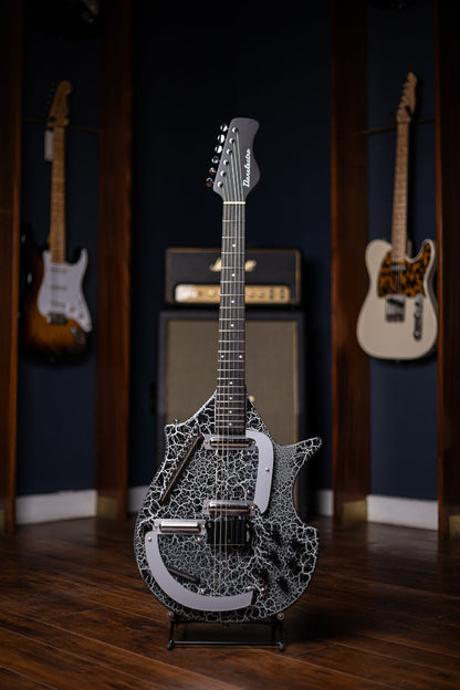 Danelectro Electric Sitar - Black Crackle