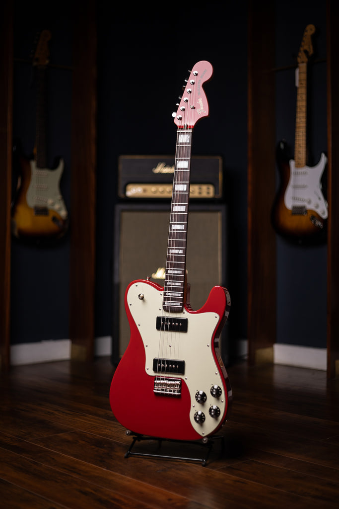 Fender Chris Shiflett Cleaver Telecaster Deluxe Electric Guitar - Dakota Red