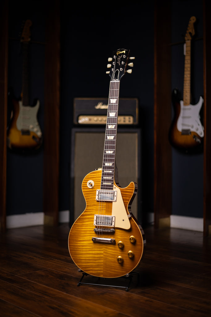 Gibson Custom Shop Murphy Lab 1959 Les Paul Standard Reissue Light Aged Electric Guitar - Dirty Lemon