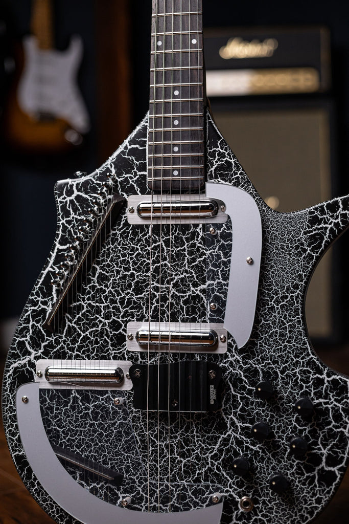 Danelectro Electric Sitar - Black Crackle