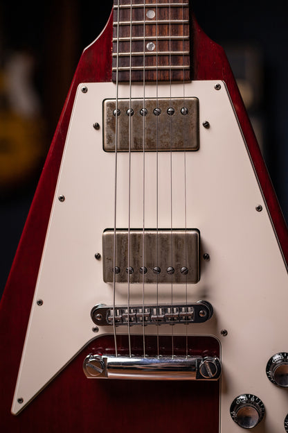 2001 Gibson '67 Flying V Electric Guitar - Cherry
