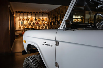 1971 Ford Bronco | Porsche Ice Grey Metallic