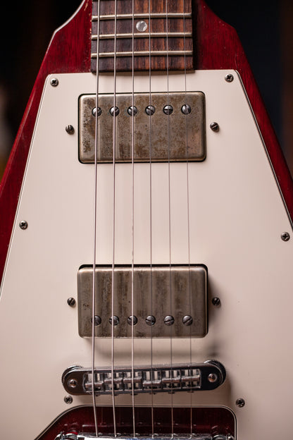 2001 Gibson '67 Flying V Electric Guitar - Cherry
