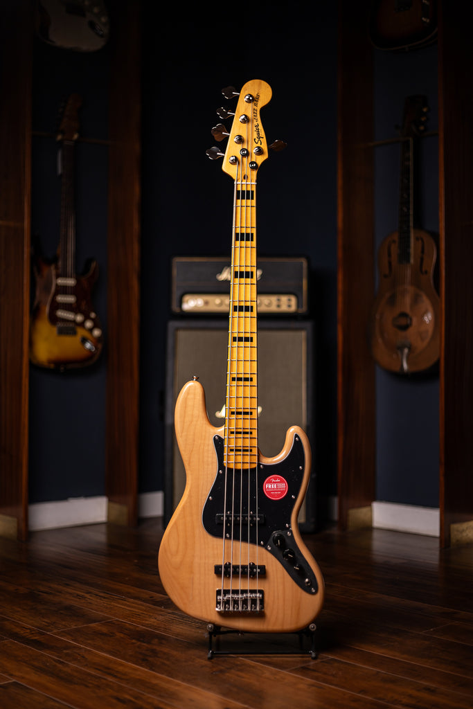 Squier Classic Vibe '70s Jazz Bass V - Natural