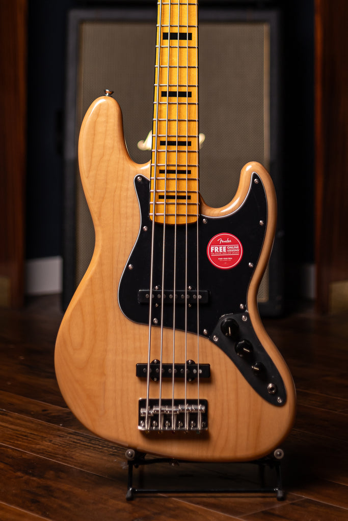 Squier Classic Vibe '70s Jazz Bass V - Natural