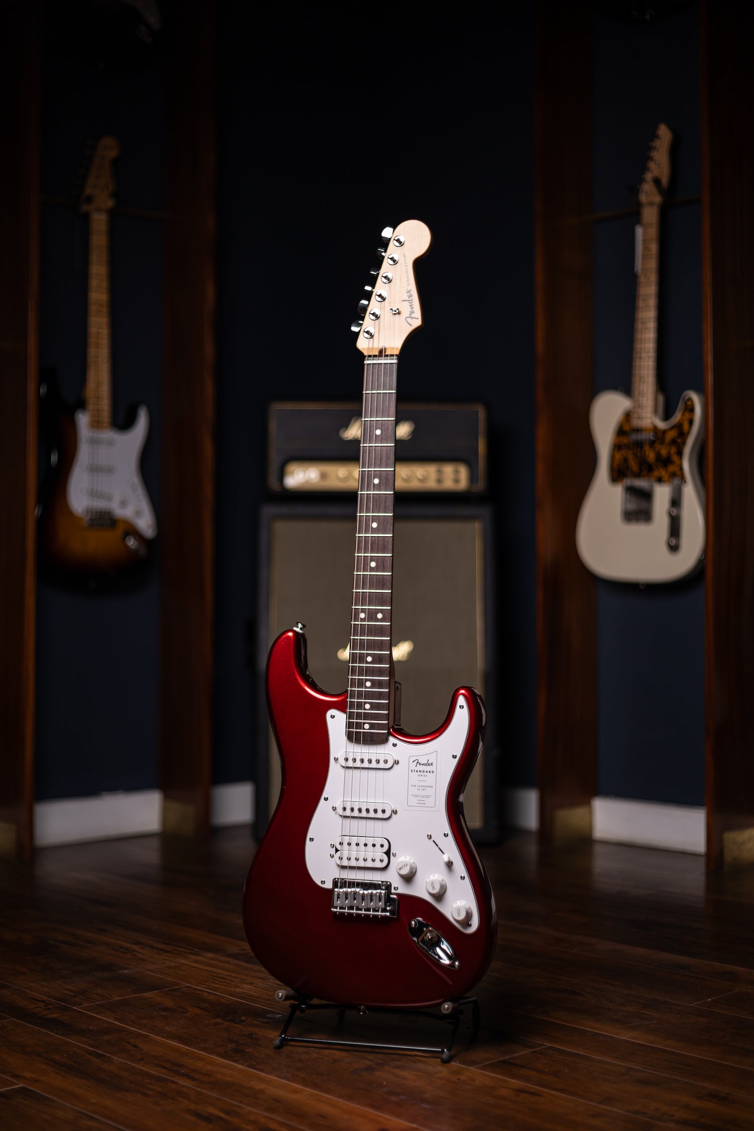 Fender Standard Stratocaster HSS Electric Guitar - Candy Cola