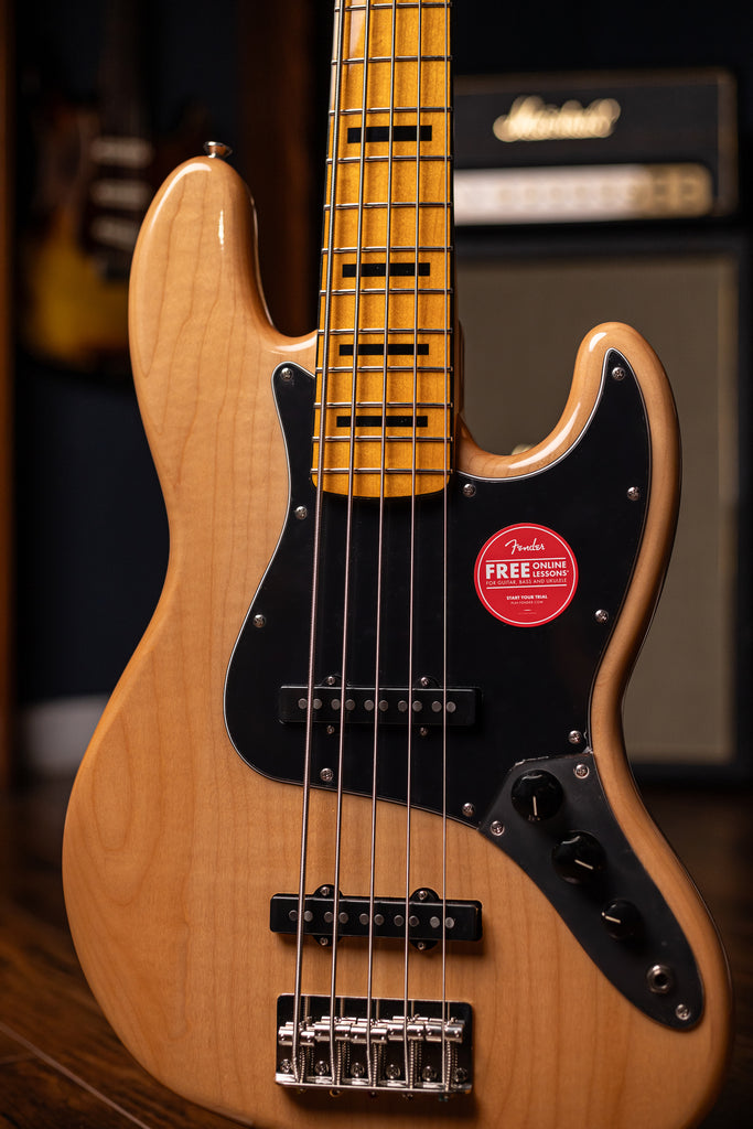 Squier Classic Vibe '70s Jazz Bass V - Natural