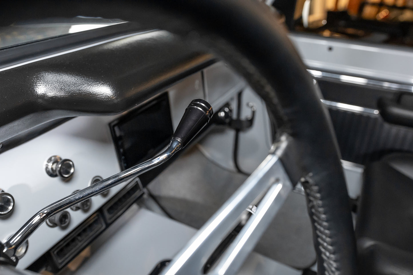 1971 Ford Bronco | Porsche Ice Grey Metallic