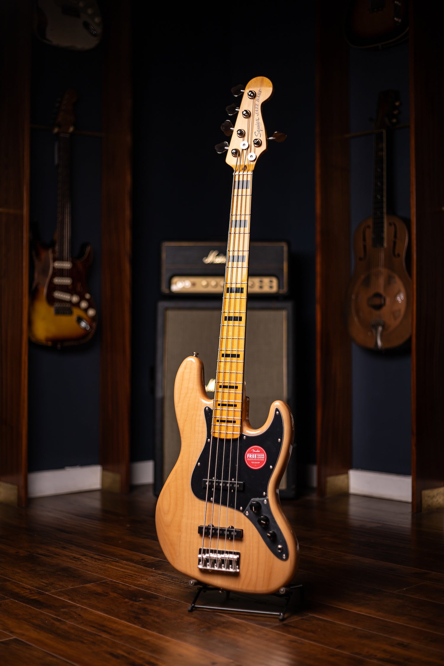 Squier Classic Vibe '70s Jazz Bass V - Natural – Walt Grace Vintage