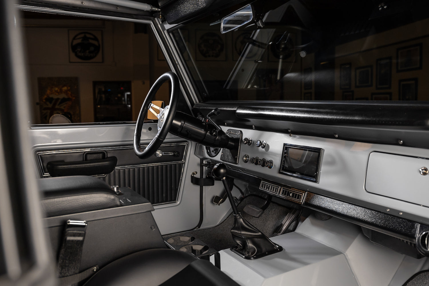 1971 Ford Bronco | Porsche Ice Grey Metallic
