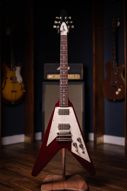 2001 Gibson '67 Flying V Electric Guitar - Cherry