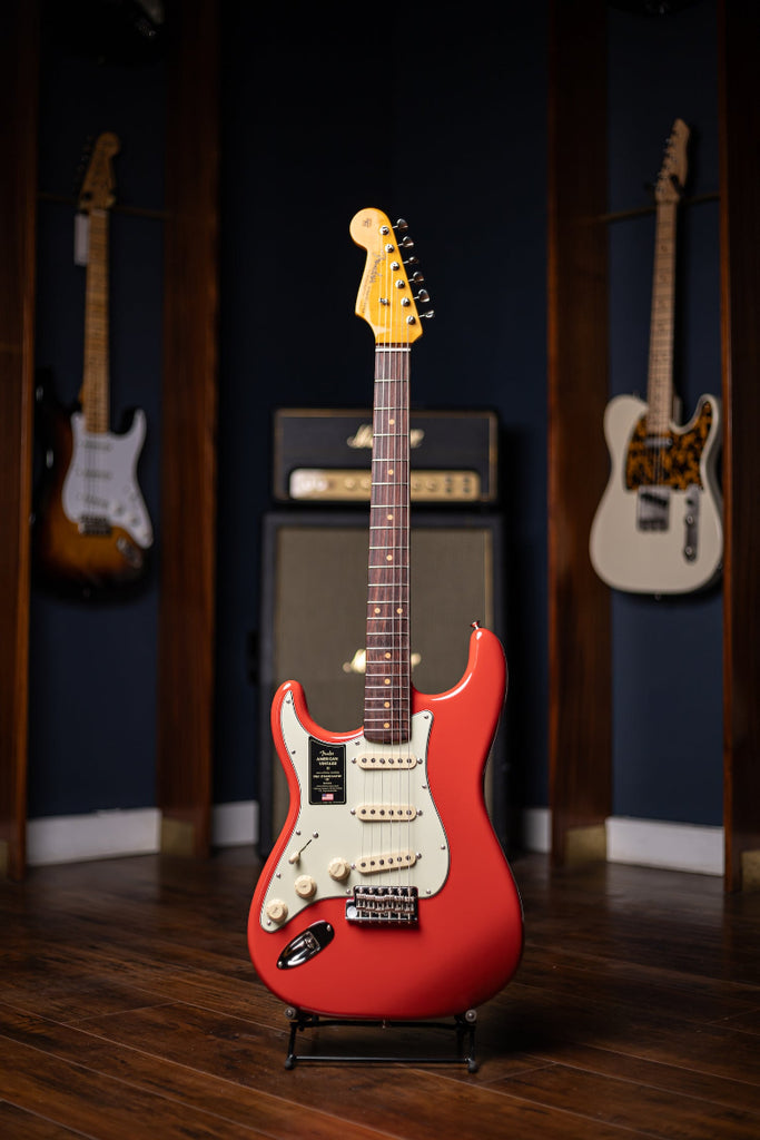 Fender American Vintage II 1961 Stratocaster® Left Handed Electric Guitar - Fiesta Red