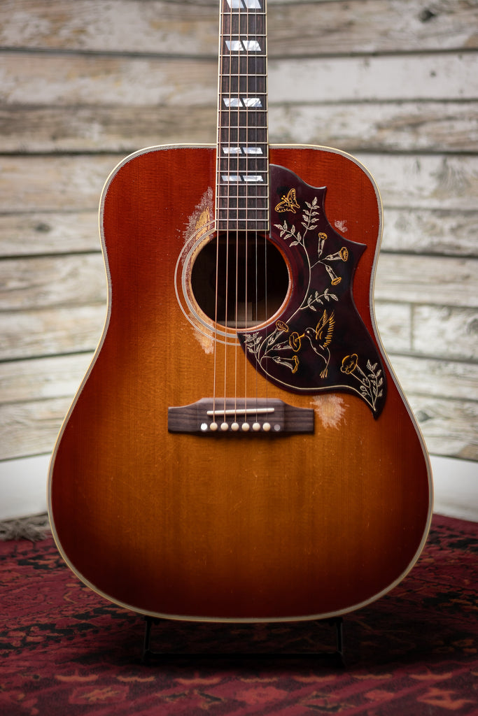 Gibson Custom Shop 1960 Hummingbird Murphy Lab Heavy Aged Acoustic Guitar - Cherry Sunburst