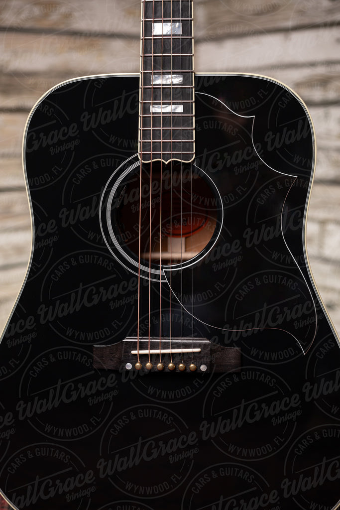 Gibson Acoustic Hummingbird Custom Acoustic-Electric Guitar - Ebony