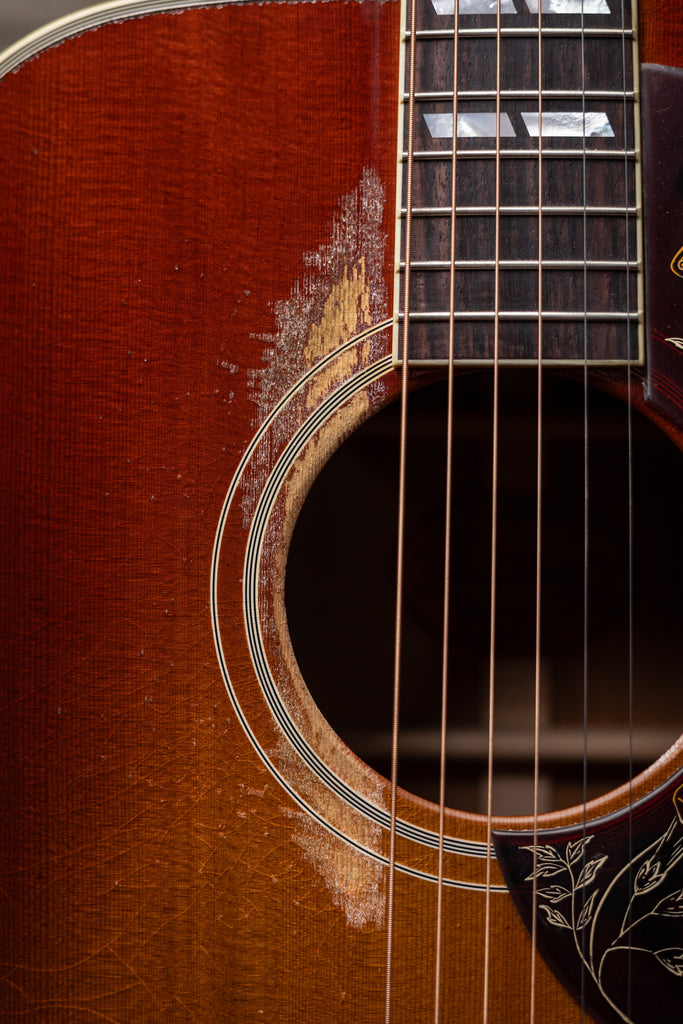 Gibson Custom Shop 1960 Hummingbird Murphy Lab Heavy Aged Acoustic Guitar - Cherry Sunburst