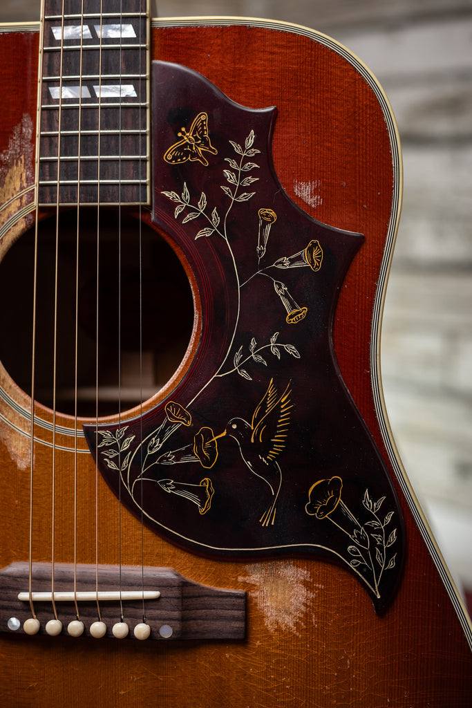 Gibson Custom Shop 1960 Hummingbird Murphy Lab Heavy Aged Acoustic Guitar - Cherry Sunburst