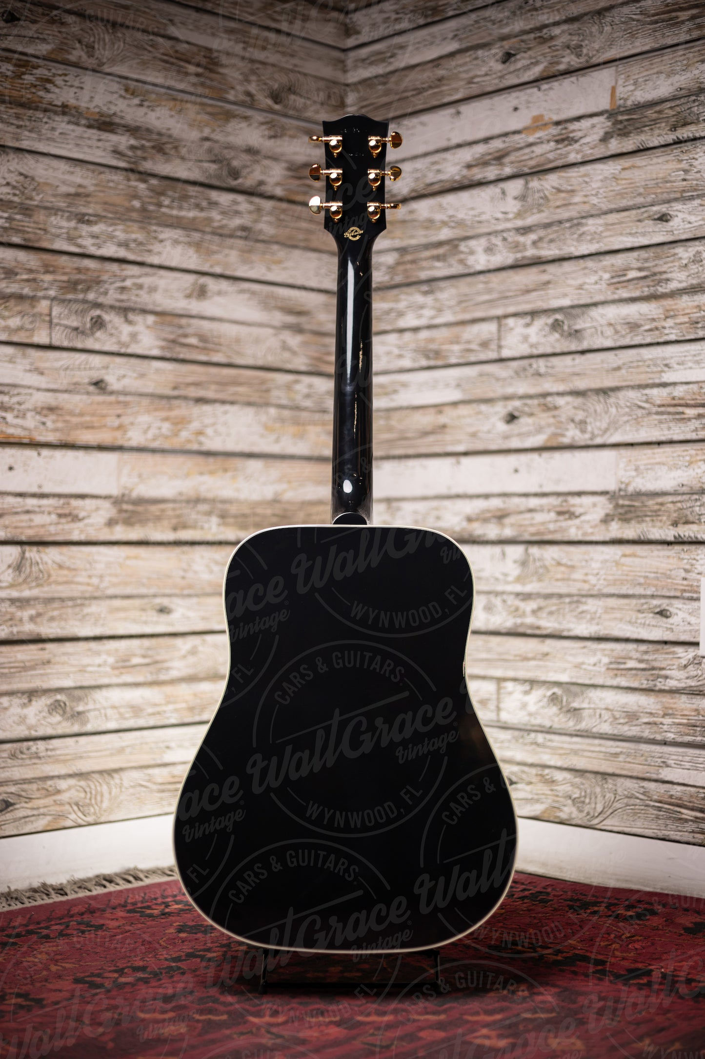 Gibson Acoustic Hummingbird Custom Acoustic-Electric Guitar - Ebony