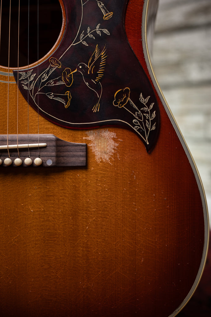 Gibson Custom Shop 1960 Hummingbird Murphy Lab Heavy Aged Acoustic Guitar - Cherry Sunburst