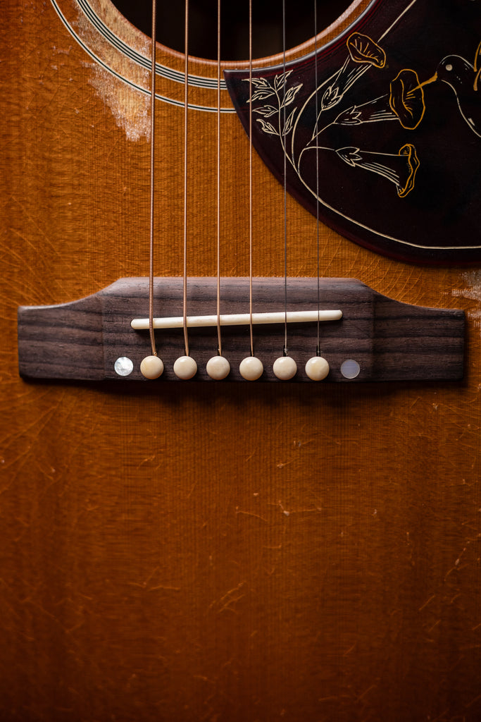 Gibson Custom Shop 1960 Hummingbird Murphy Lab Heavy Aged Acoustic Guitar - Cherry Sunburst