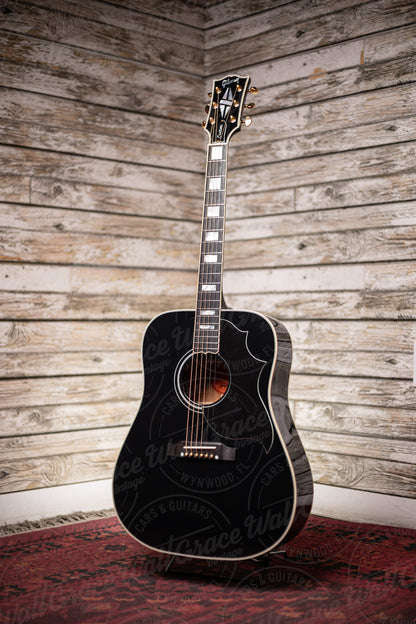 Gibson Acoustic Hummingbird Custom Acoustic-Electric Guitar - Ebony
