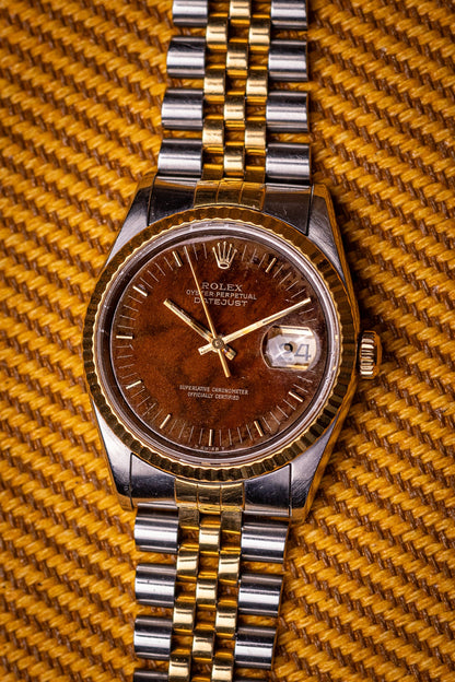 1993 Rolex Datejust "Wood Dial" Ref. 16233 Serial S477101