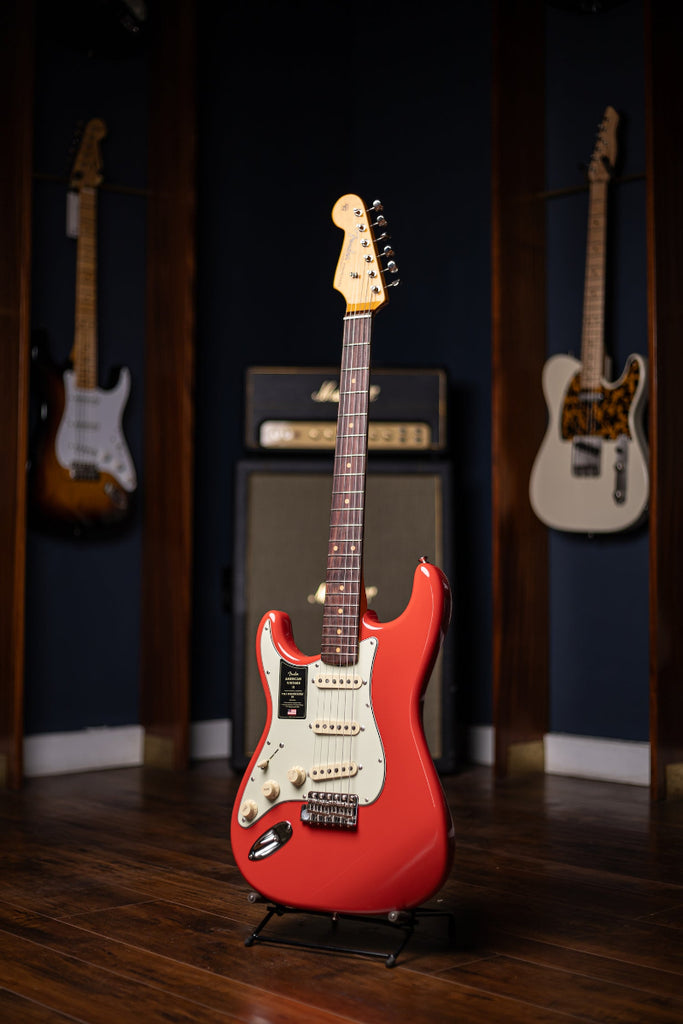 Fender American Vintage II 1961 Stratocaster® Left Handed Electric Guitar - Fiesta Red