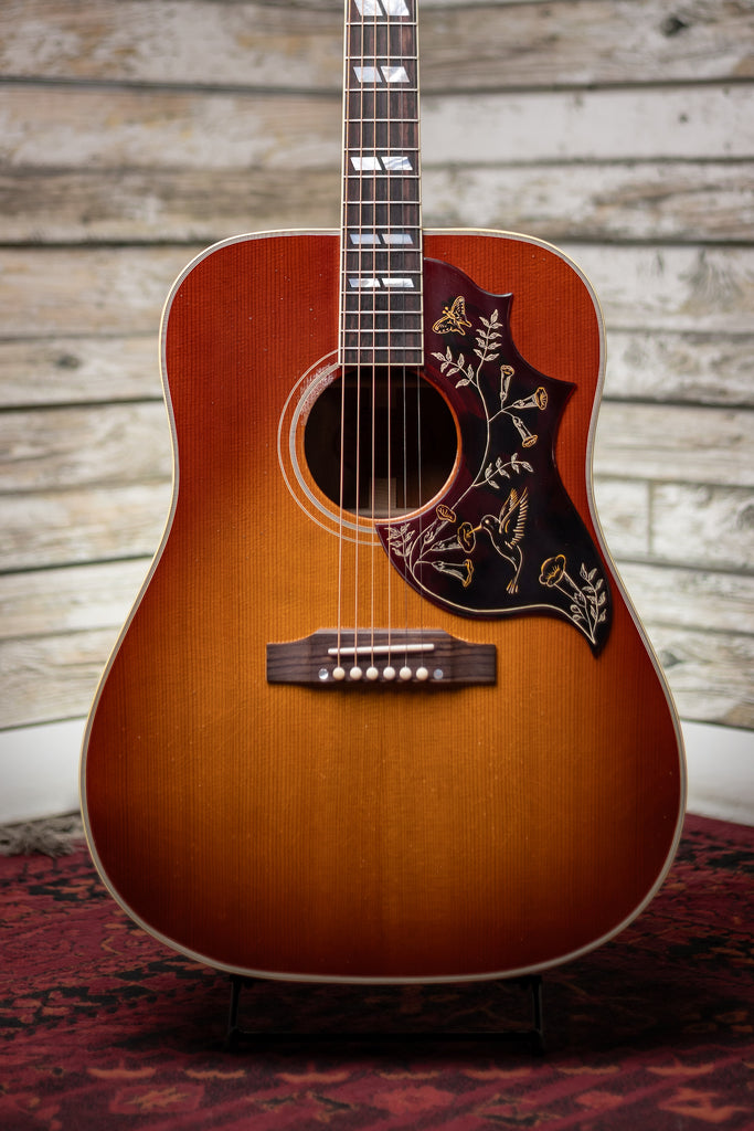 Gibson Custom Shop 1960 Hummingbird Murphy Lab Light Aged Acoustic Guitar - Cherry Sunburst