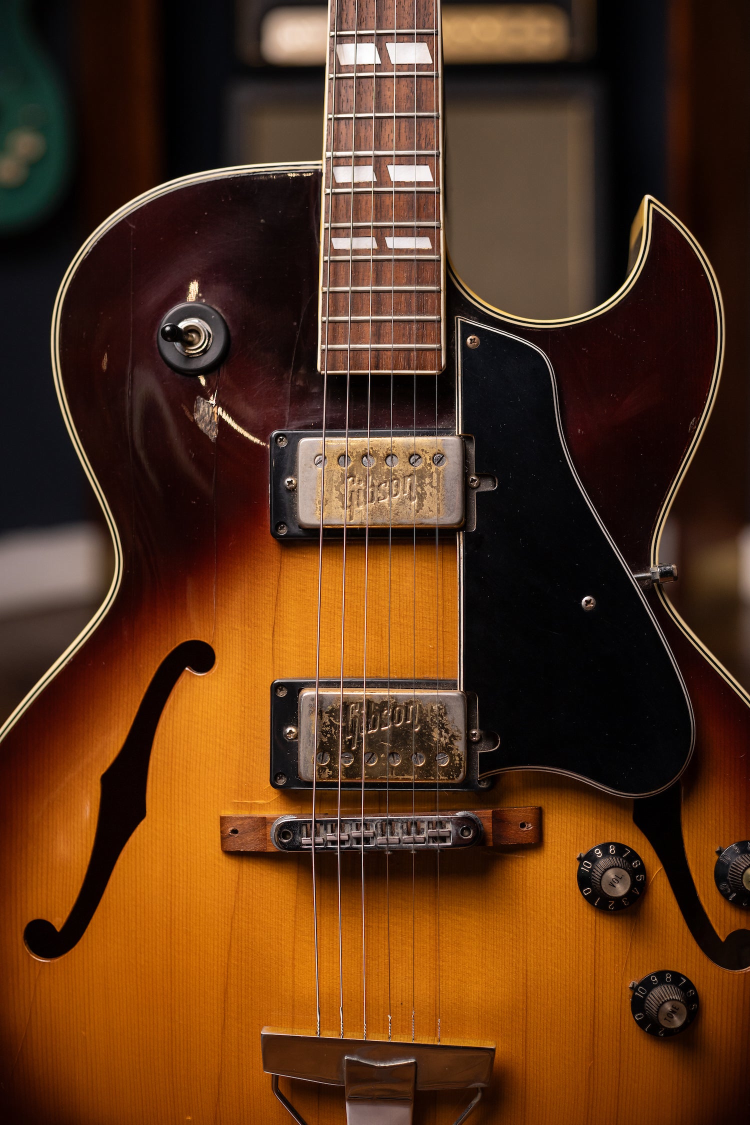 Used Ibanez FA-100 W/ 1972 Gibson Humbuckers | Brown Sunburst