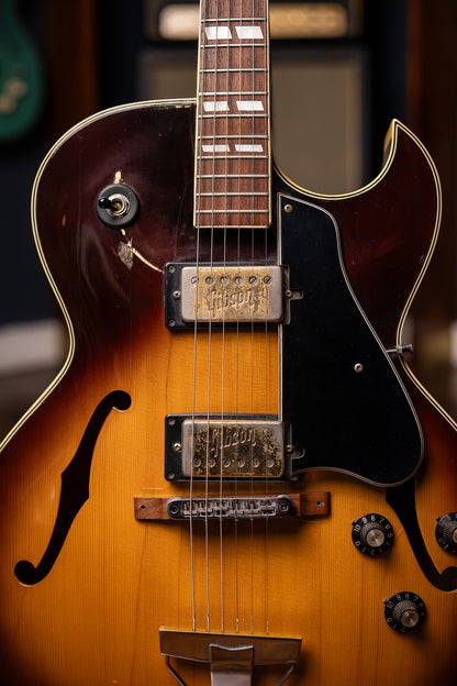 Used Ibanez FA-100 W/ 1972 Gibson Humbuckers | Brown Sunburst