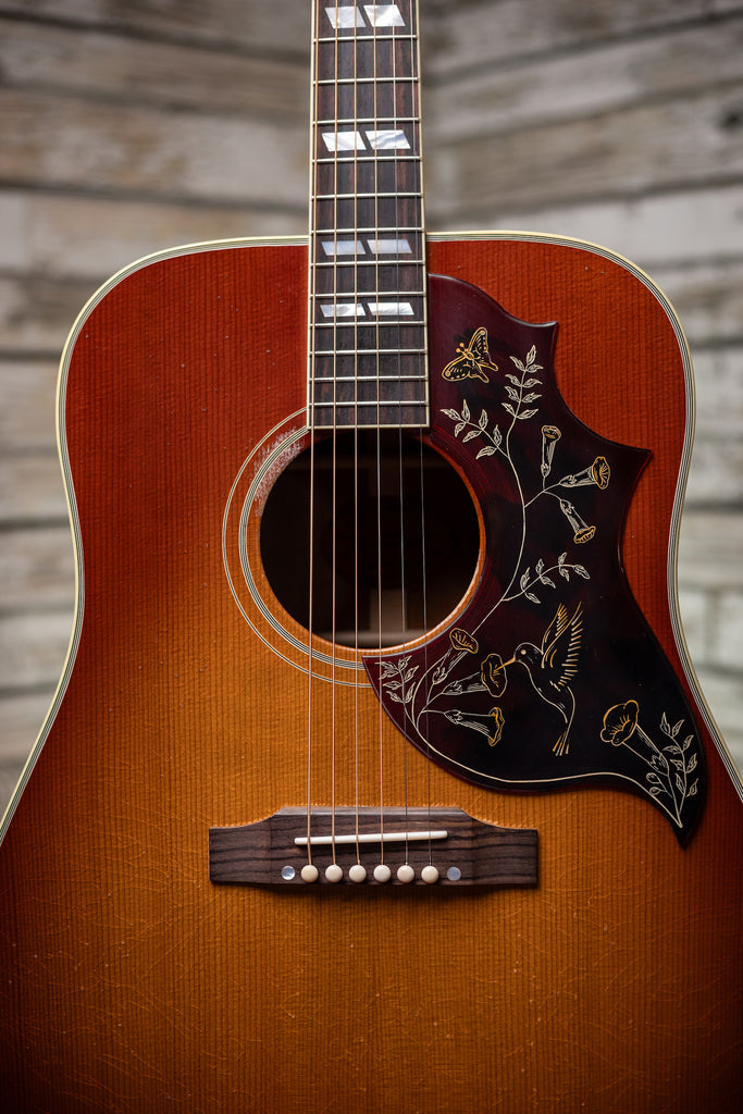 Gibson Custom Shop 1960 Hummingbird Murphy Lab Light Aged Acoustic Guitar - Cherry Sunburst