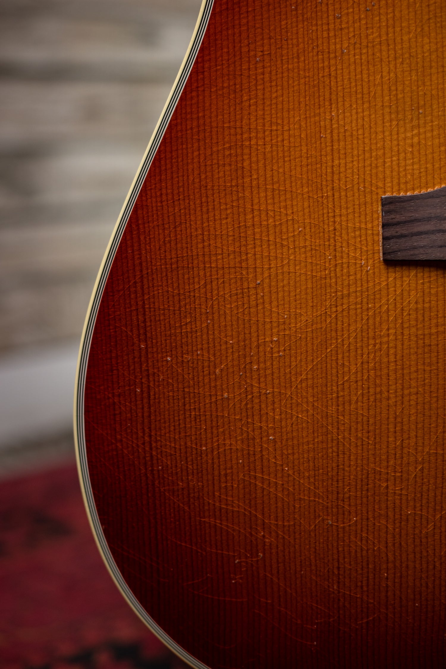 Gibson Custom Shop 1960 Hummingbird Murphy Lab Light Aged Acoustic Guitar - Cherry Sunburst