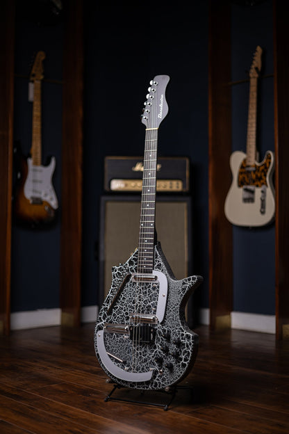 Danelectro Electric Sitar - Black Crackle