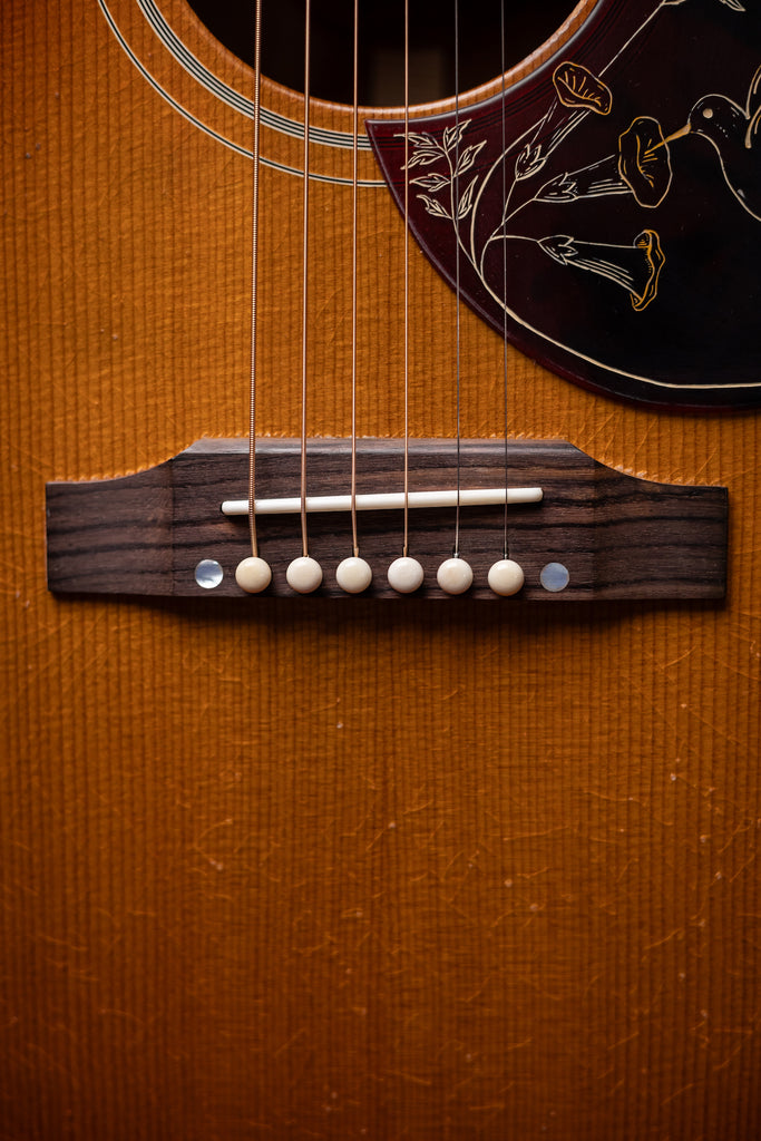 Gibson Custom Shop 1960 Hummingbird Murphy Lab Light Aged Acoustic Guitar - Cherry Sunburst