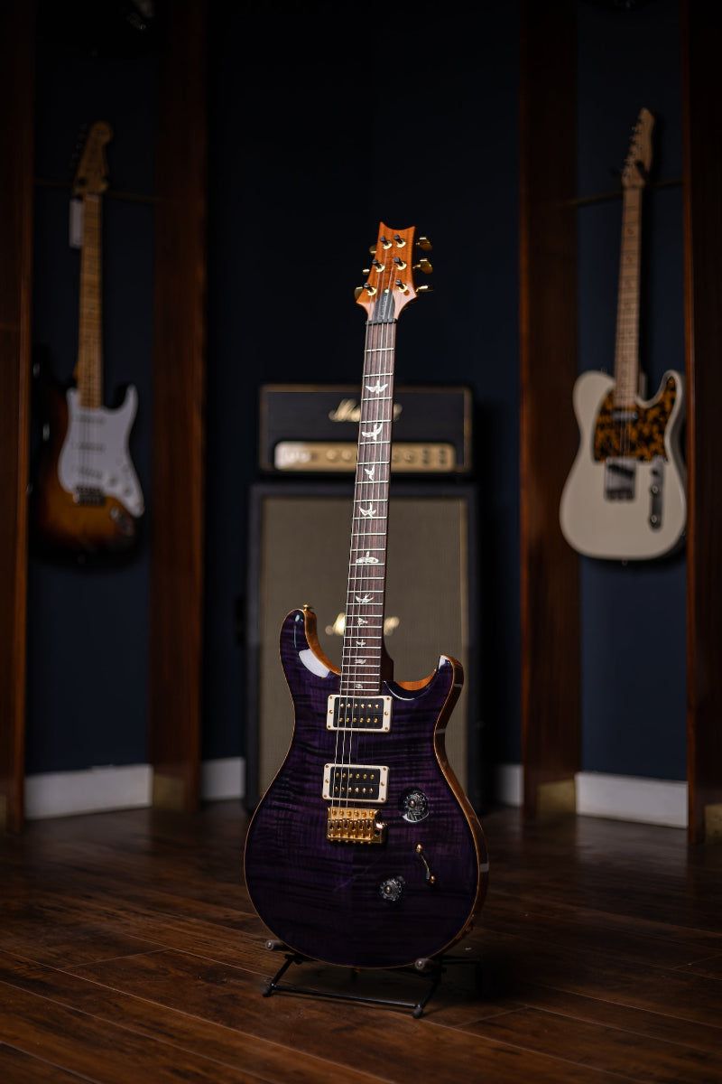2012 PRS Custom 24 10 Top Electric Guitar - Purple