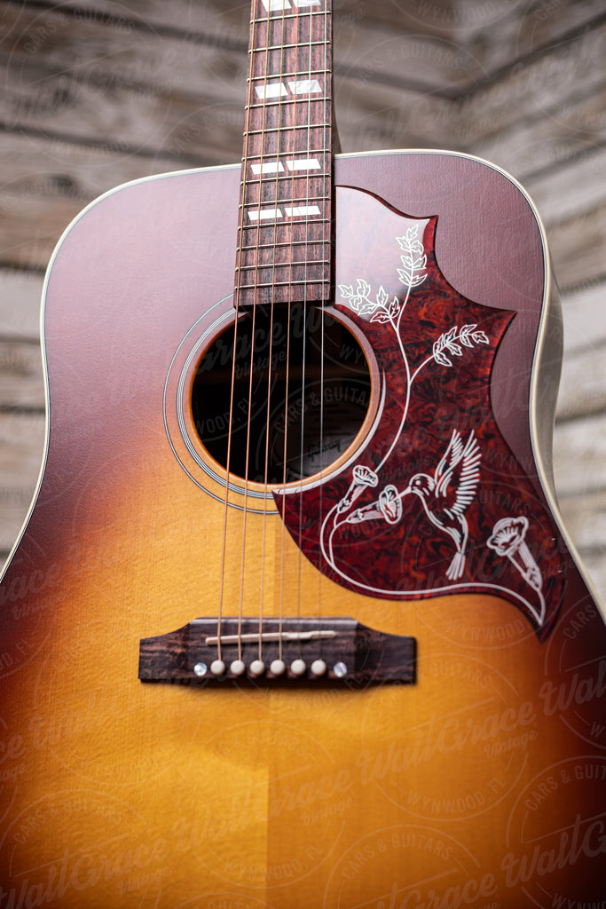 Gibson Hummingbird Studio Rosewood Acoustic Guitar - Satin Rosewood Burst