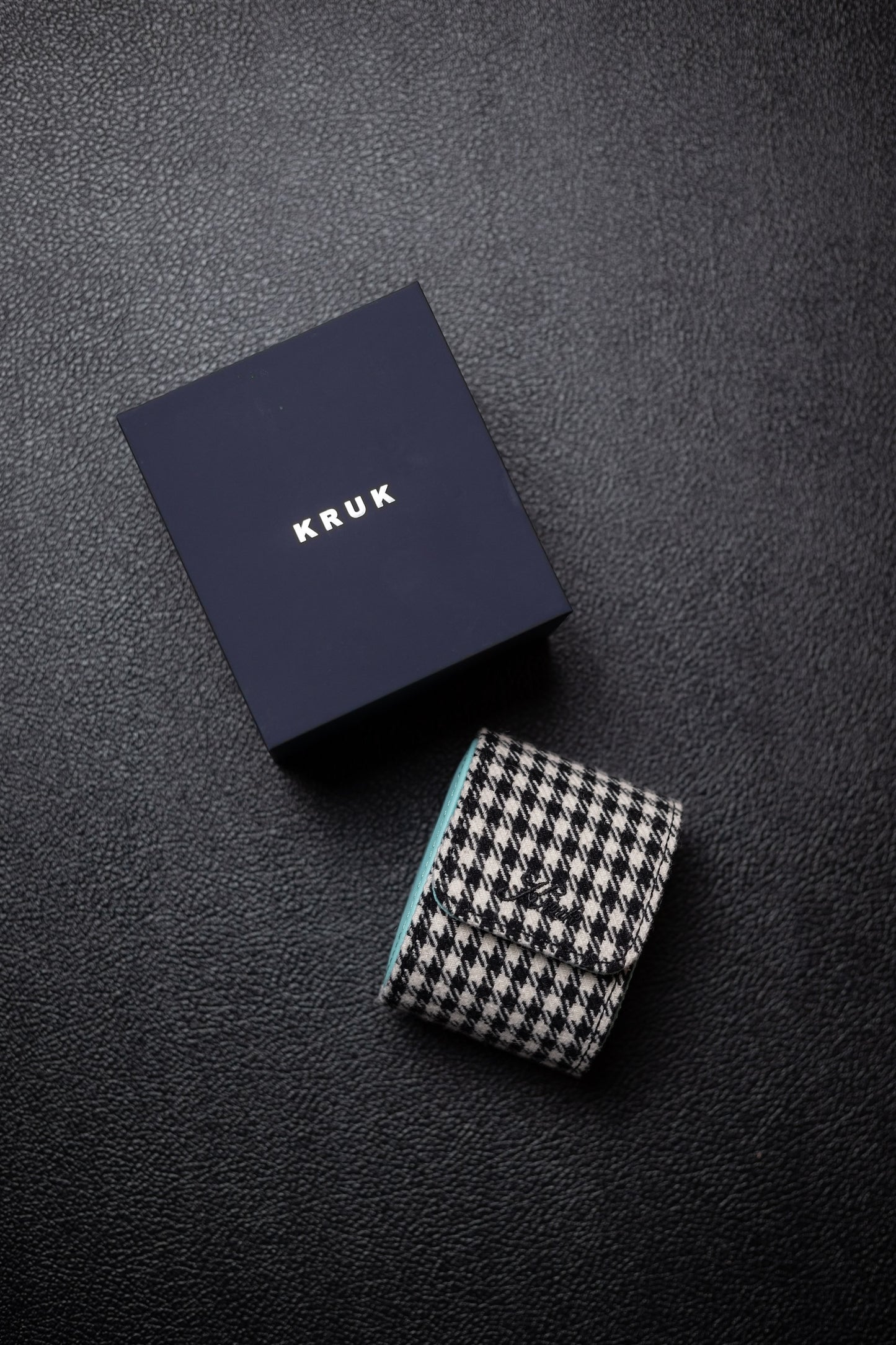 KRUK Black/ White with Tiffany Blue 1 Watch Case