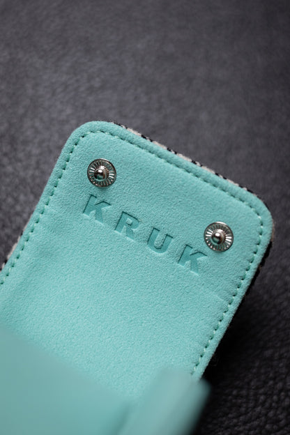 KRUK Black/ White with Tiffany Blue 1 Watch Case