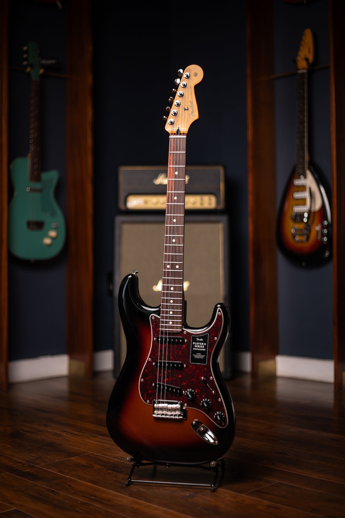 Fender Player II Stratocaster Electric Guitar - Limited-edition Sparkle 3-color Sunburst
