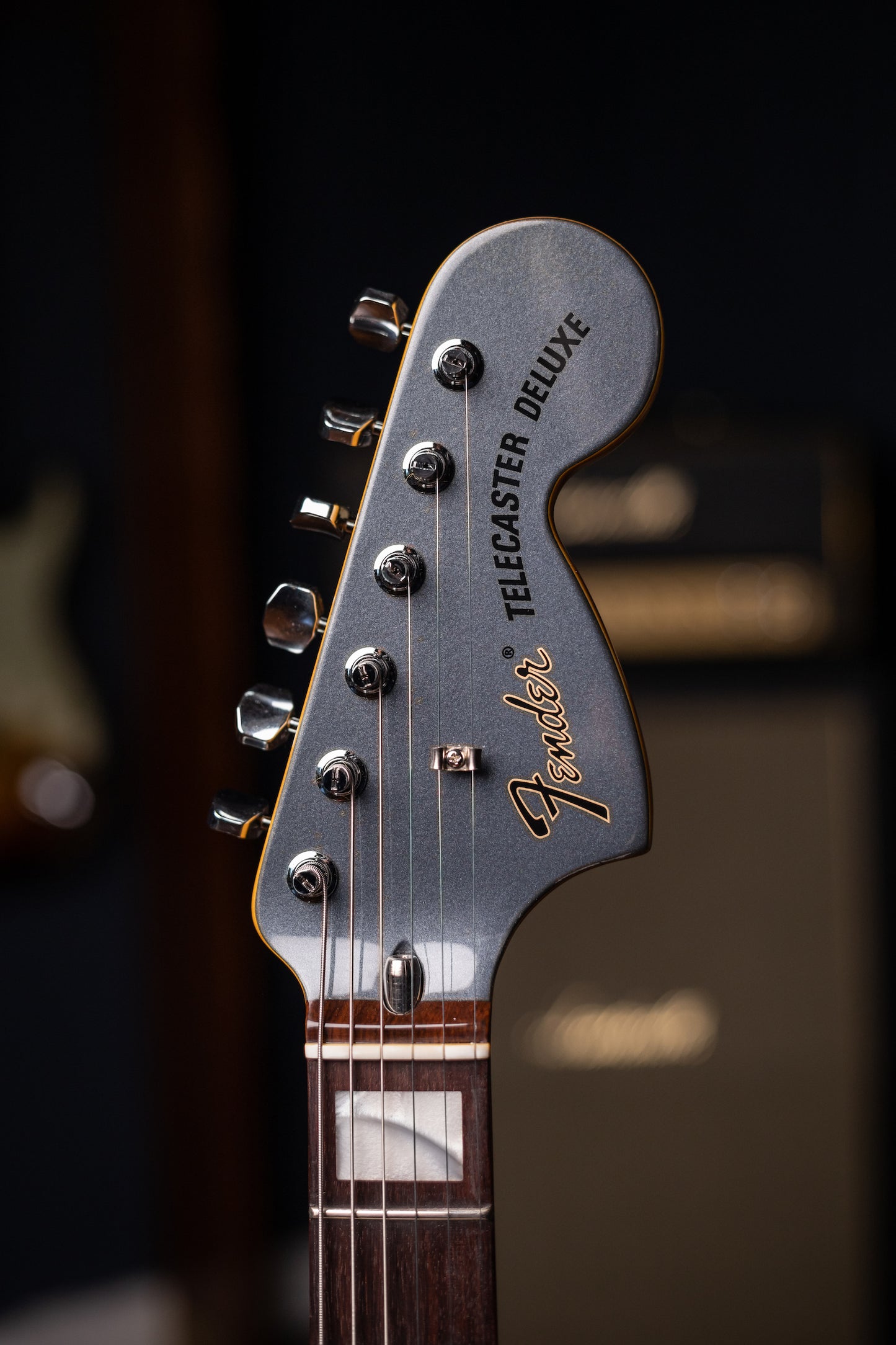 Fender Chris Shiflett Cleaver Telecaster Deluxe Electric Guitar - Charcoal Frost Metallic